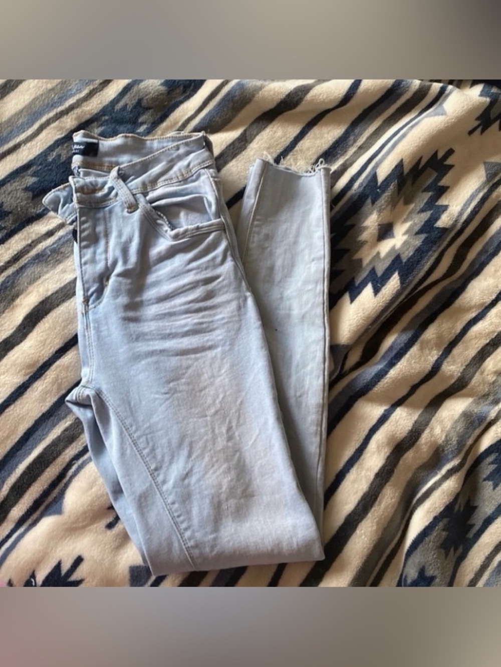 Wax Jean light wash skinny jeans